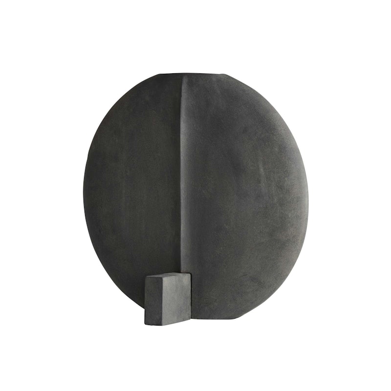Guggenheim Vase Large, Dark Grey