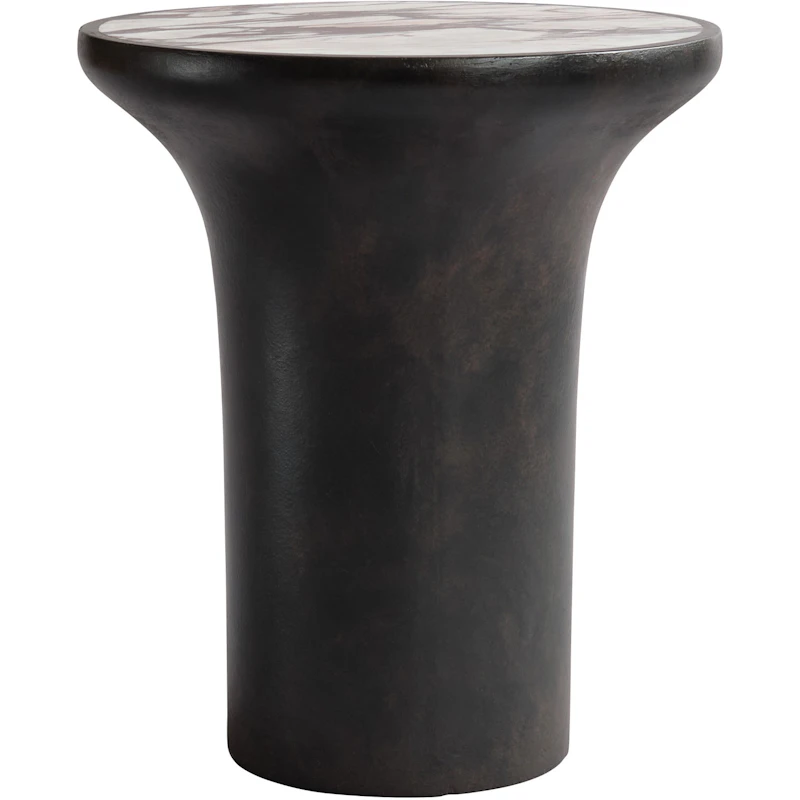 Trumpet Sivupöytä Coffee / Calacatta, 40 cm