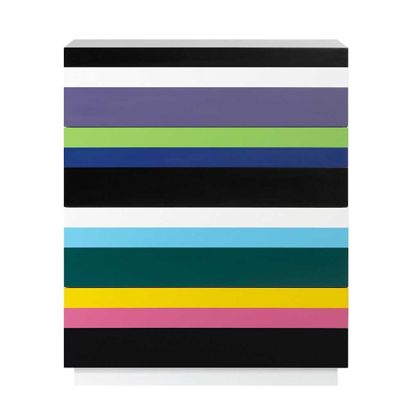 Stripe Lipasto, Multicolor