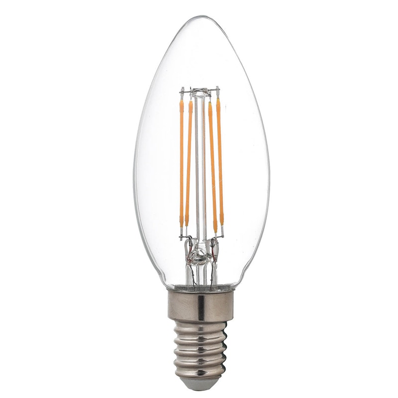 Filament LED Candle light C35 4,5W E14 470lm