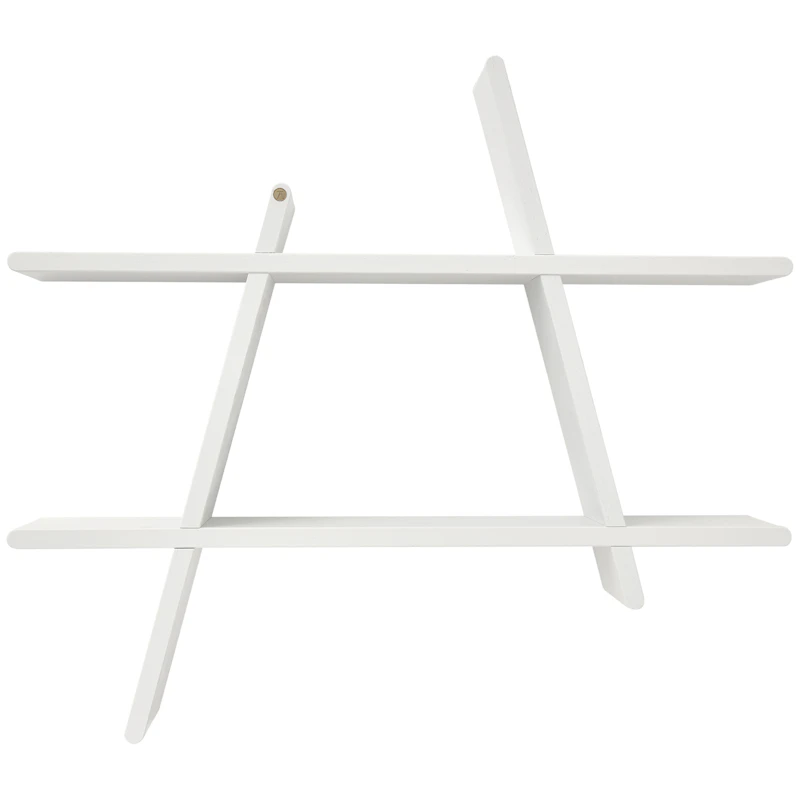 A-Shelf Seinähylly L, Signal White