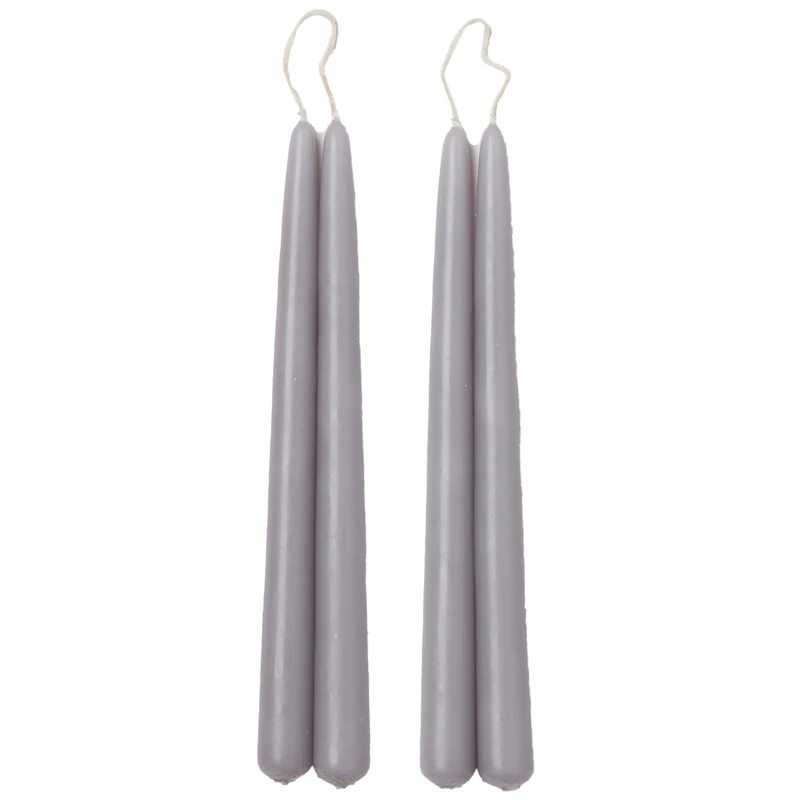 Blossom Kynttilät 4 kpl:n pakkaus, Cool Grey