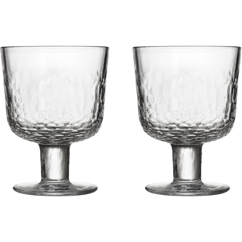 Mainio stemmed glass 30cl clear 2-pack