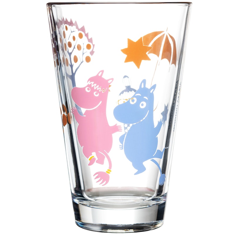 Mumin Juomalasi Juhlat 2 kpl:n pakkaus