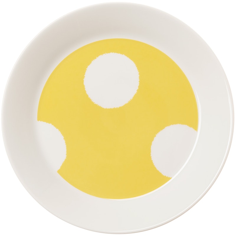 Vuokko Lautanen 21 cm, Keltainen