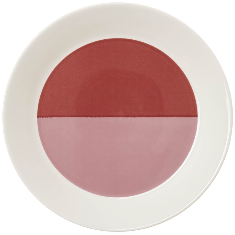 Vuokko Lautanen 21 cm, Pinkki/Punainen