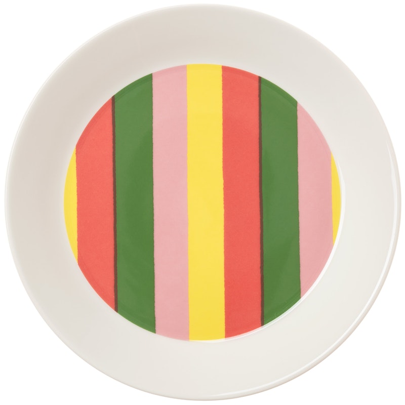 Vuokko Pieni 4-raita Lautanen 21 cm, Multi