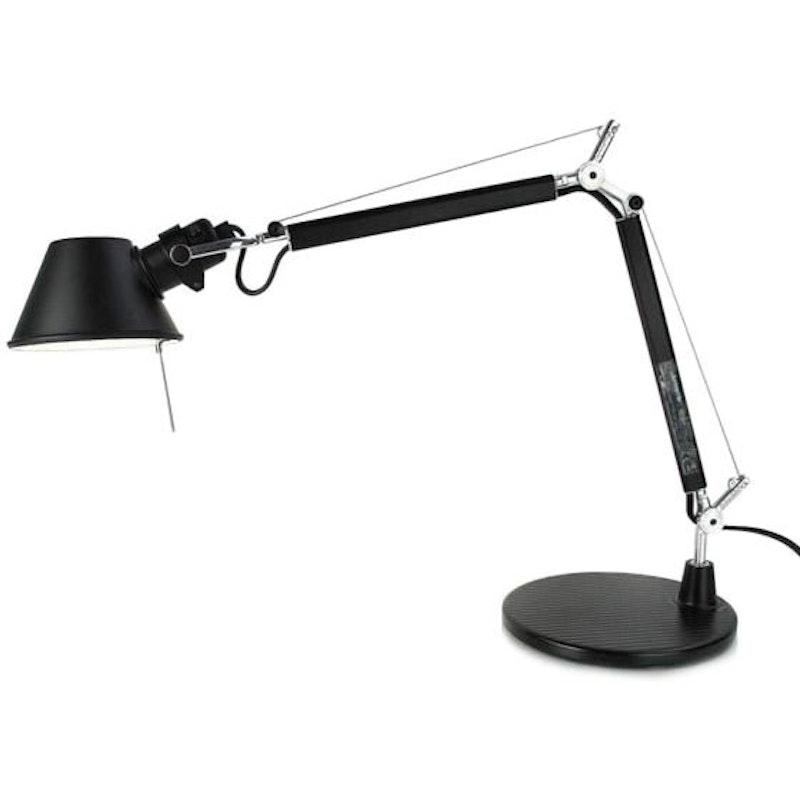 Tolomeo Micro Pöytävalaisin, Musta