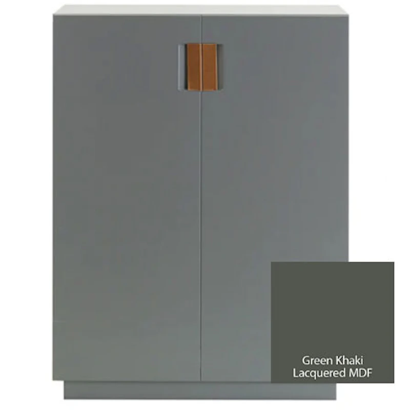 Frame 80 High Cabinet, Green Khaki