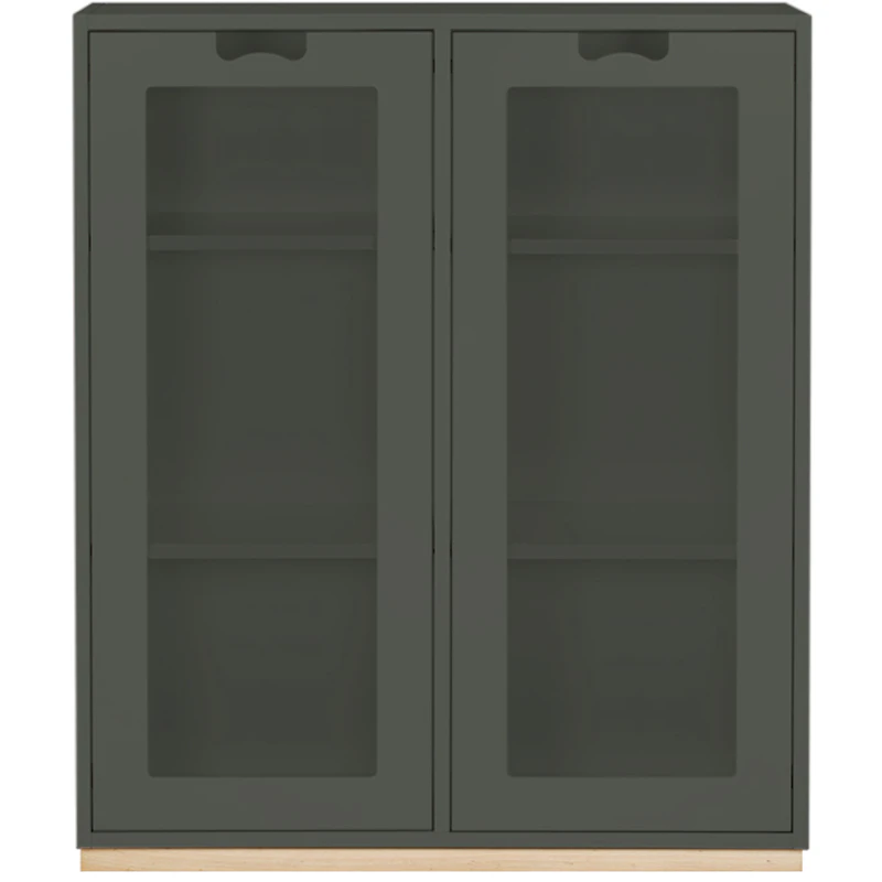Snow E Vitriinikaappi 42 cm, Green Khaki