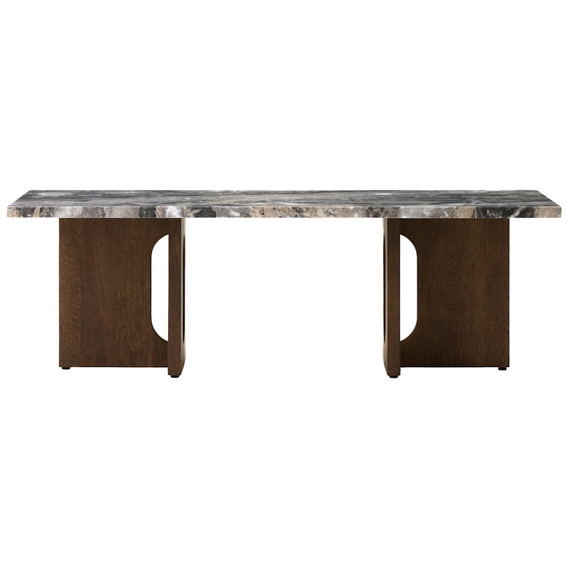 Androgyne Loungepöytä, Dark Stained Oak / Grey Galaxy