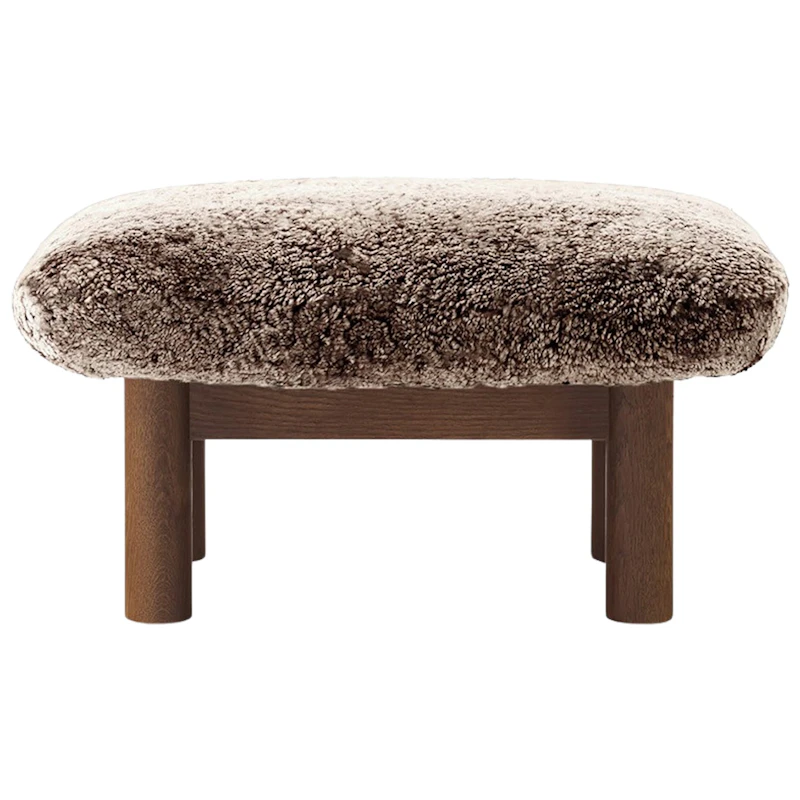 Brasilia Rahi Dark Stained Oak, Lampaannahka Sahara