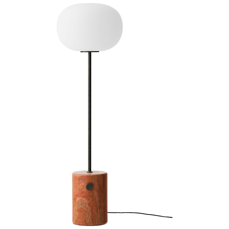 Audo Lattiavalaisin ETL, Red Travertine / Bronze Brass
