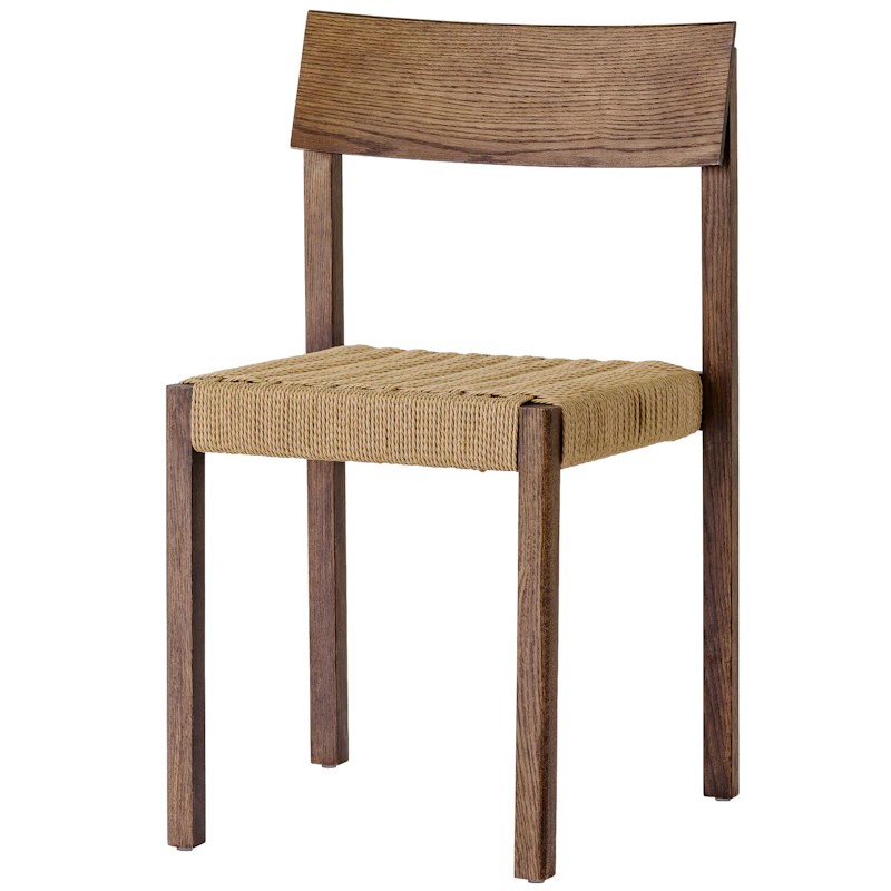 Mauro Tuoli, Dark Stained Oak / Paper Cord