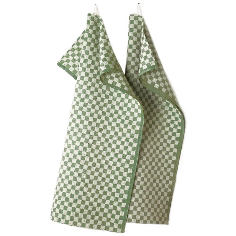 Schack Keittiöpyyhe 50X70 cm 2 kpl:n pakkaus, Tummanvihreä