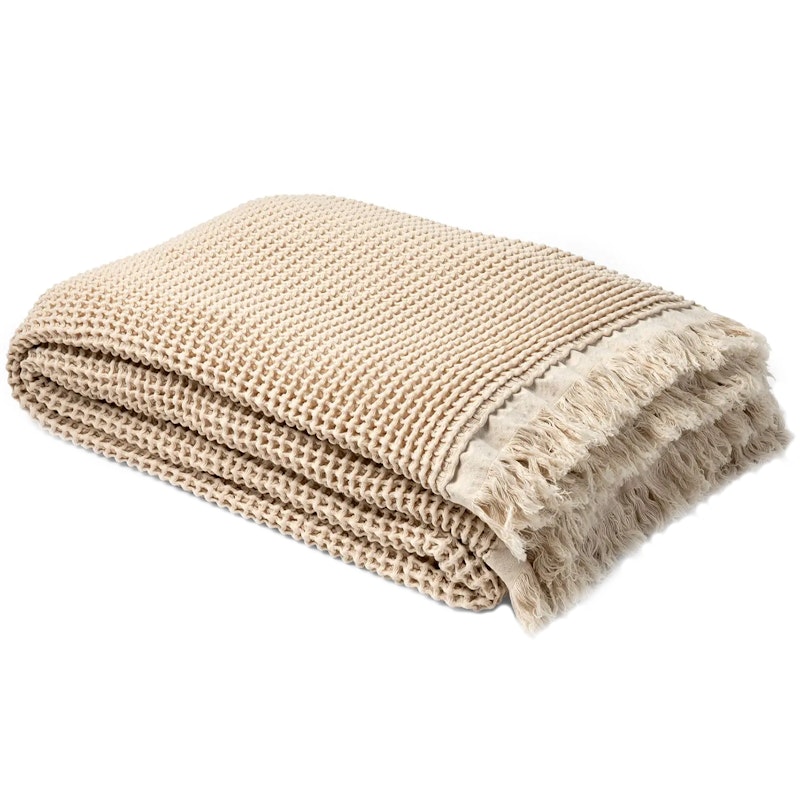 Våffla Huopa 130x200 cm, Creme