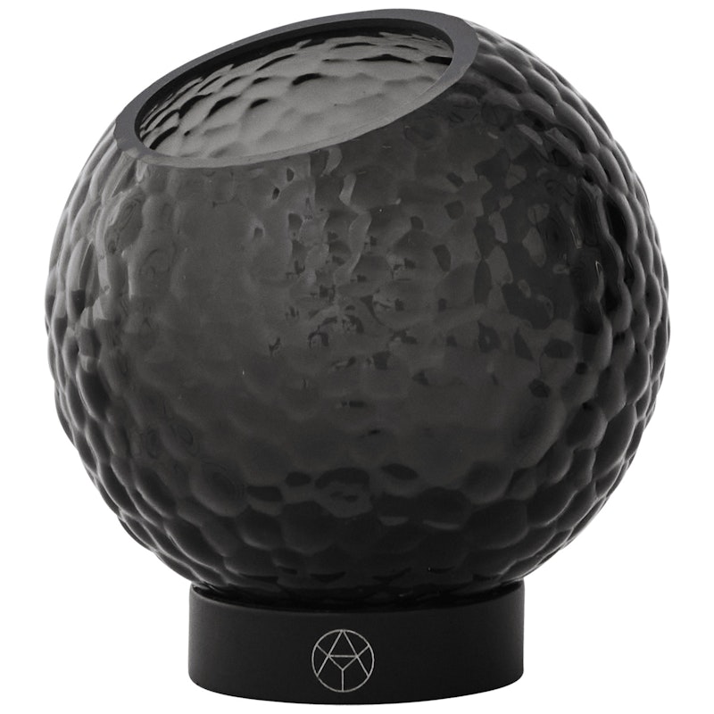 Globe Bubbles Vaasi Ø17 cm, Musta
