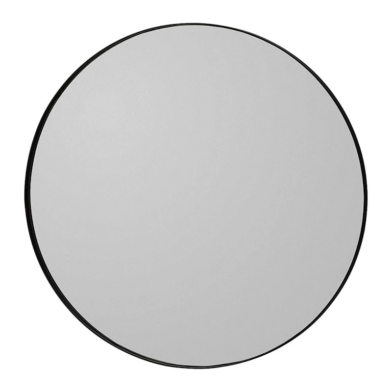 Circum Seinäpeili Ø90 cm, Musta
