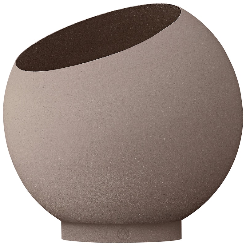 Globe Kukkaruukku Ø30 cm, Ruskeanharmaa