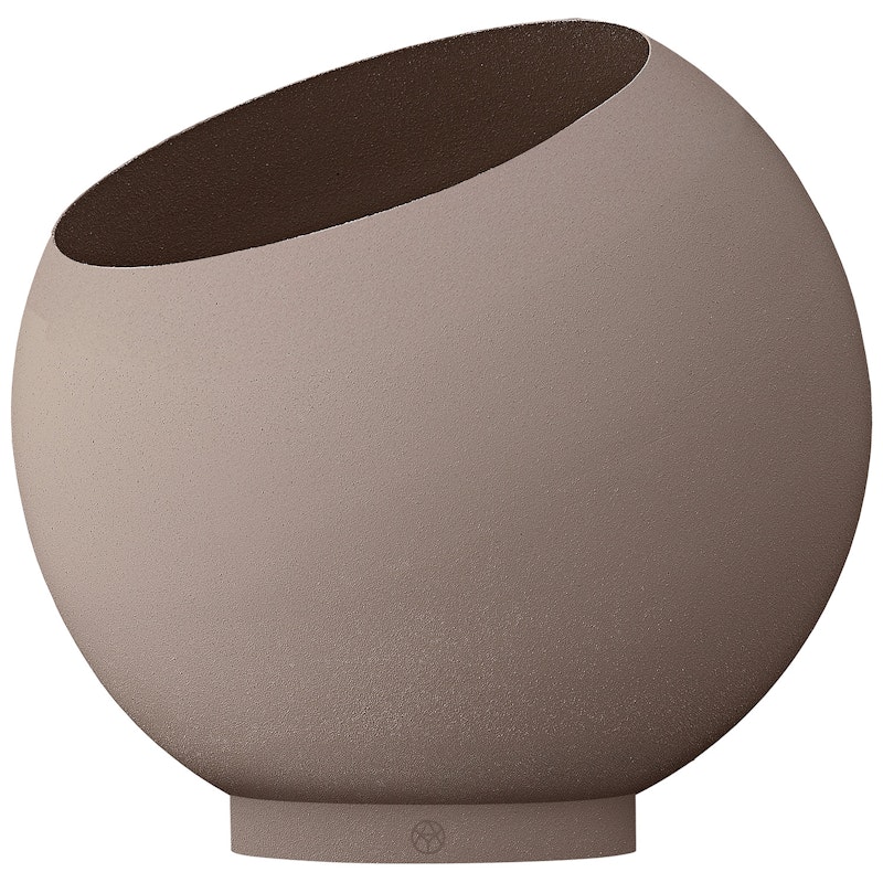 Globe Kukkaruukku Ø37 cm, Ruskeanharmaa