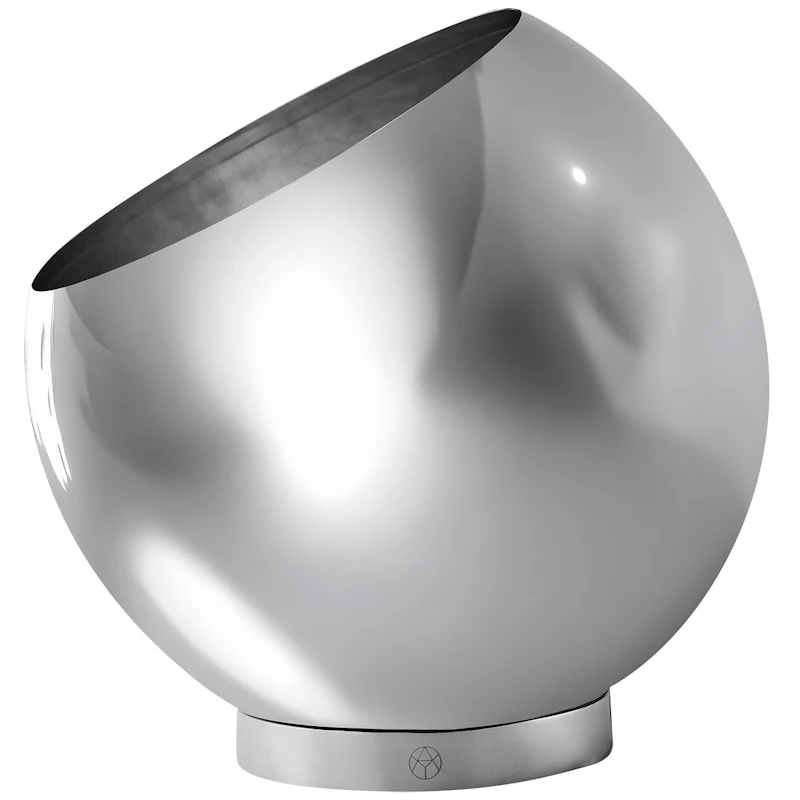 Globe Kukkaruukku Ø17 cm, Hopeinen
