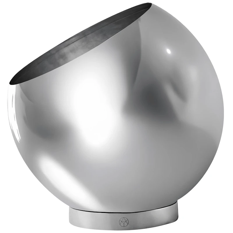 Globe Kukkaruukku Ø21 cm, Hopeinen