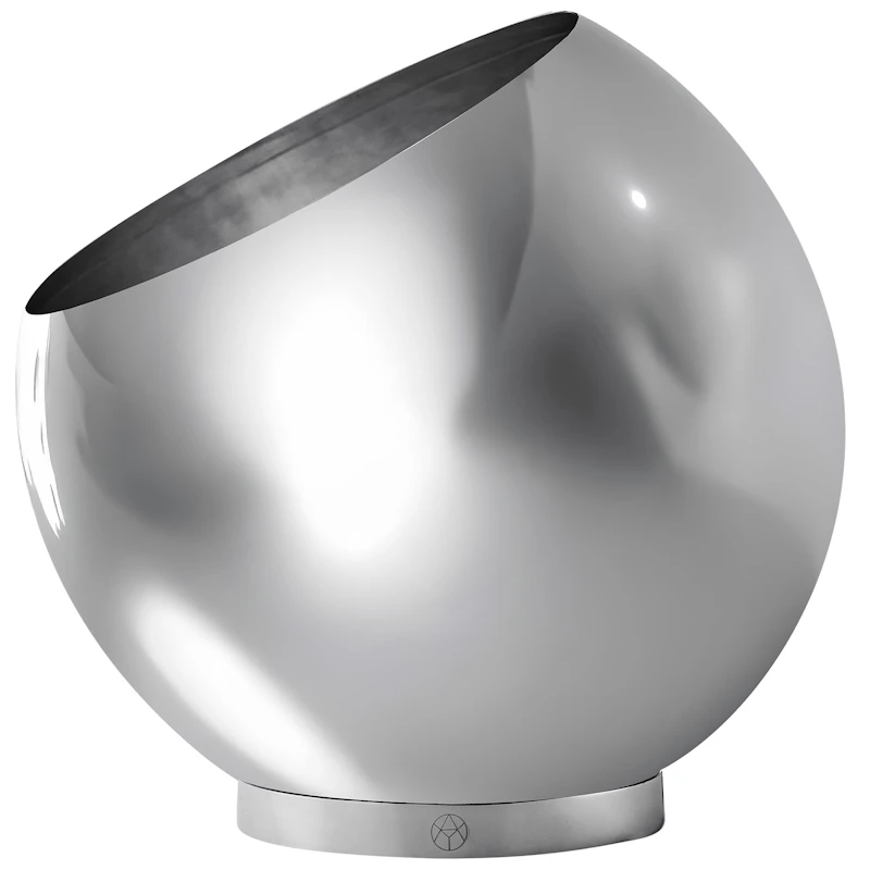 Globe Kukkaruukku Ø43 cm, Hopeinen