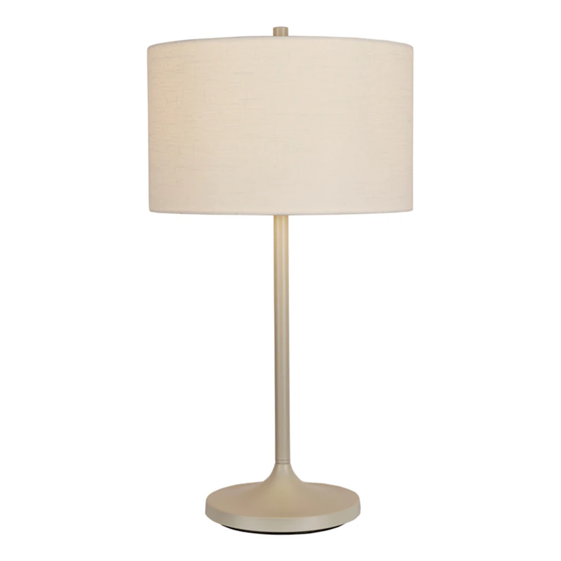 Soft Pöytävalaisin, Hiekanvärinen / Linen White