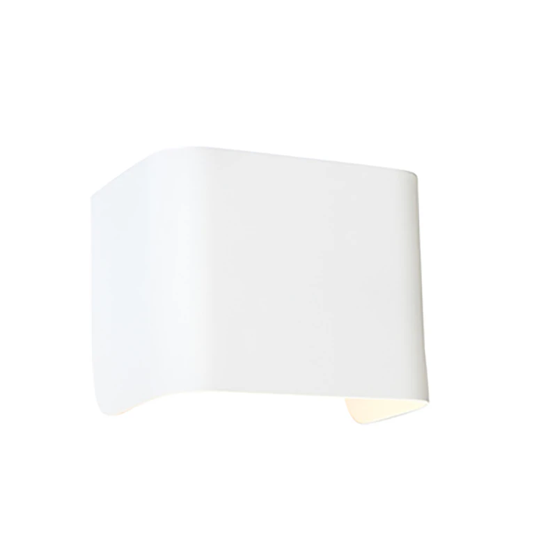 Taurus Wall Lamp Outdoor, White Texture