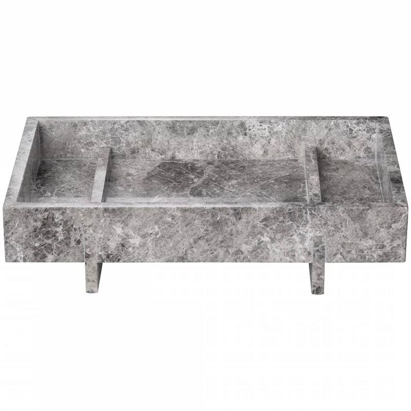 ABENTO Marble Tarjotin 30x18 cm, Sharkskin