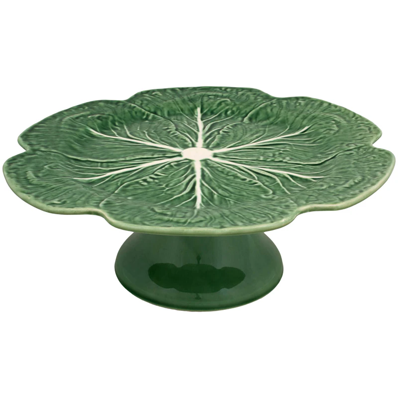 Cabbage Cake Stand 31 cm, Branco