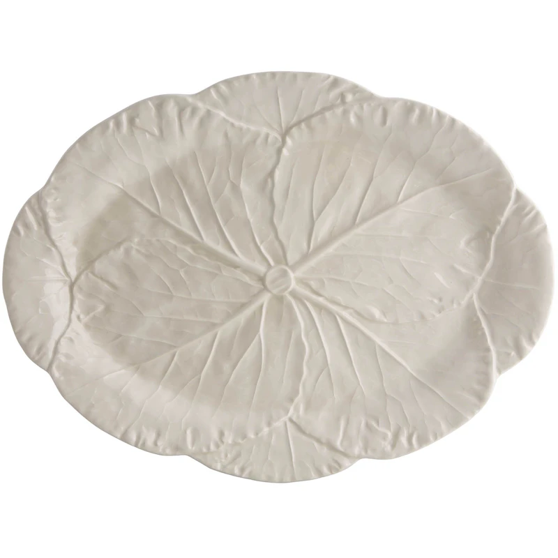 Cabbage Tarjoiluastia 43 cm, Branco