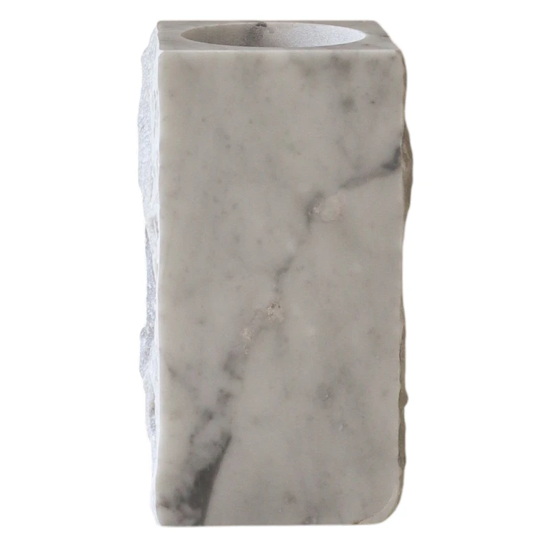 Edge Vaasi Large, White Carrara