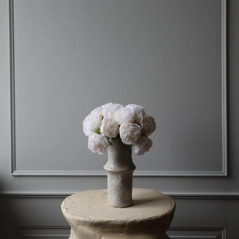 Grand Mini Peony Buketti Valkoinen