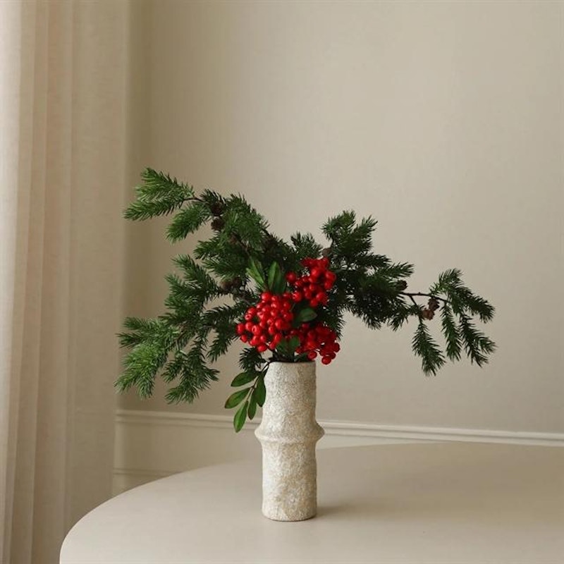 Winter Garnet Buketti Punainen