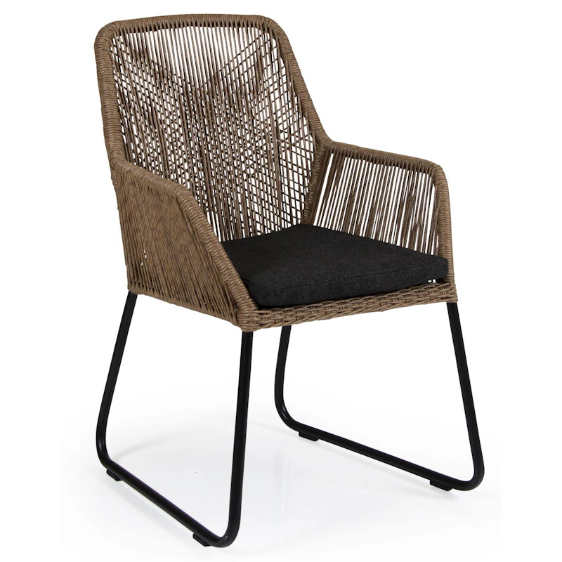 Midway Dining Chair with Pad, Nature