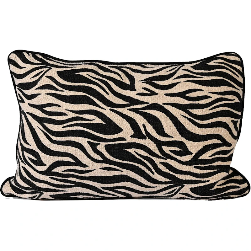 Anima Zebra Tyyny 40x60 cm, Musta