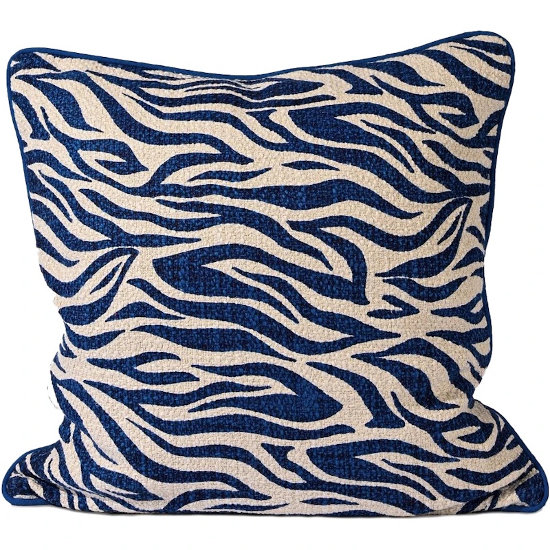 Anima Zebra Tyyny 50x50 cm, Sininen