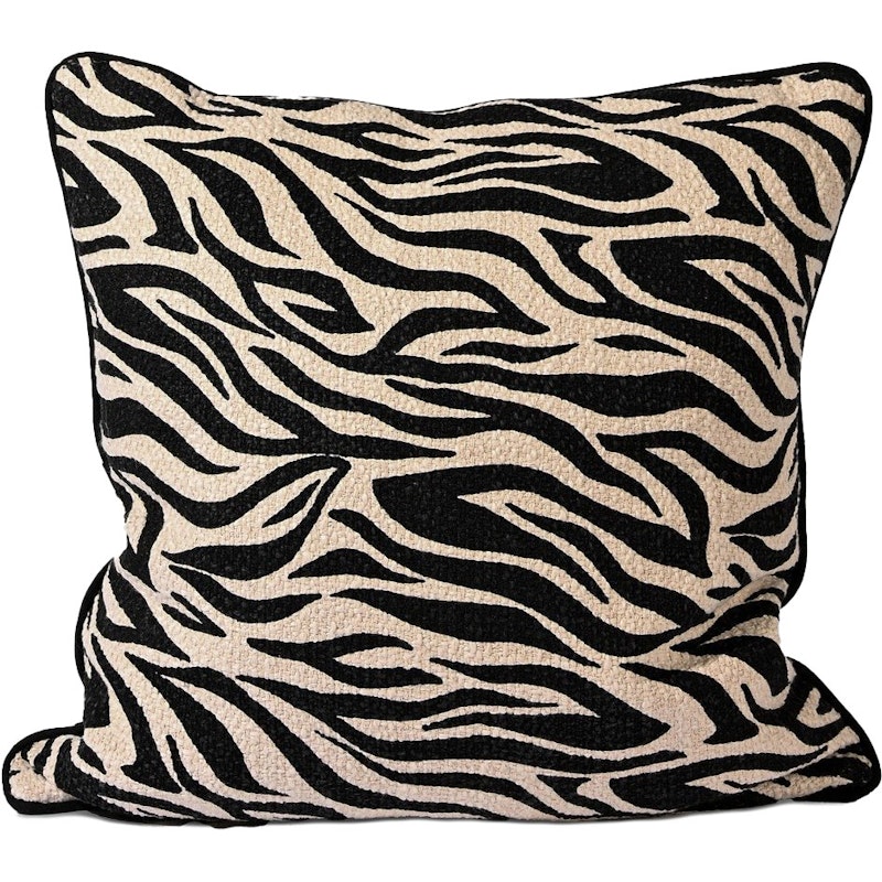 Anima Zebra Tyyny 50x50 cm, Musta