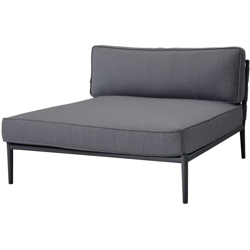 Conic Daybed Module Grey, AirTouch