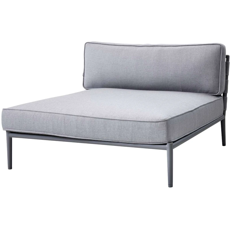 Conic Daybed Module Light Grey, AirTouch