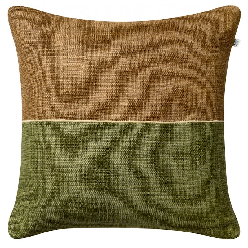 Amol Tyynynpäällinen 50x50 cm, Ruskeanharmaa / Cactus Green