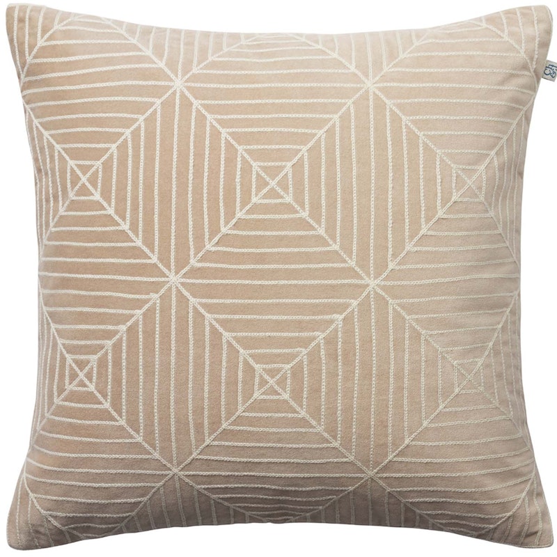 Kulgam Tyynynpäällinen Tan/Off-white, 50x50 cm