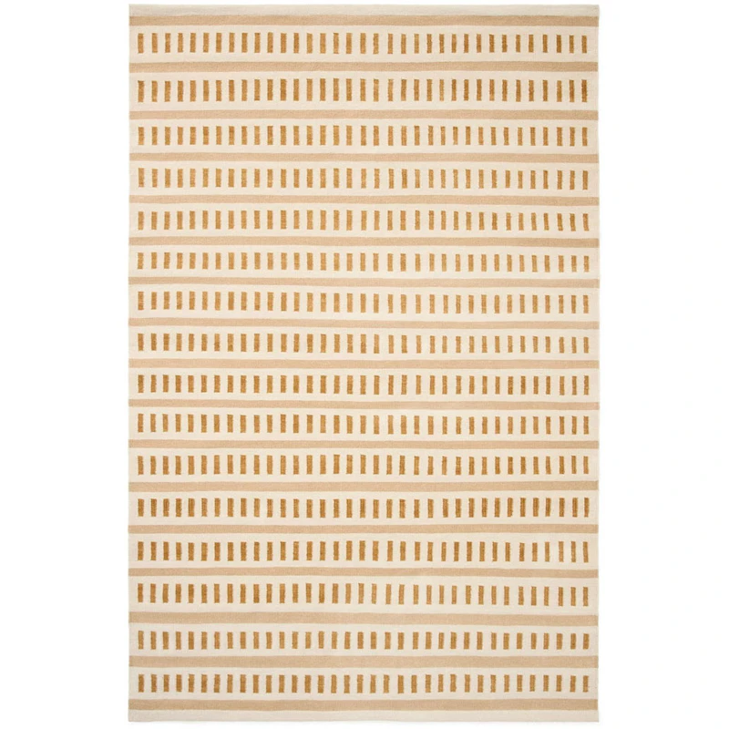 Ladakh Villamatto 230x320 cm, Luonnonvalkoinen / Beige / Masala Yellow