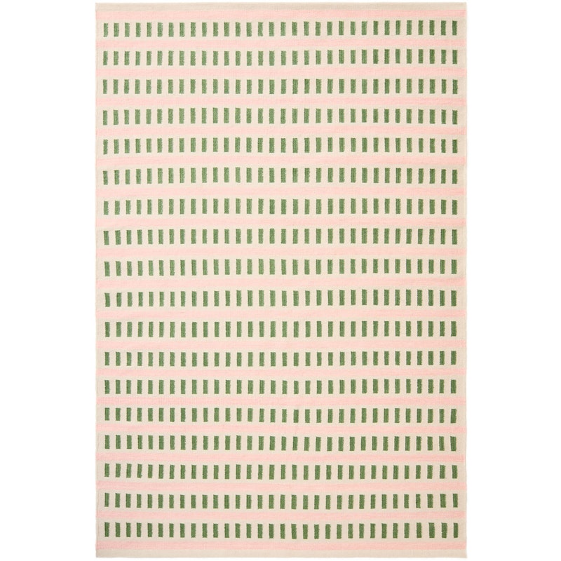 Ladakh Villamatto 230x320 cm, Cactus Green / Dusty Pink