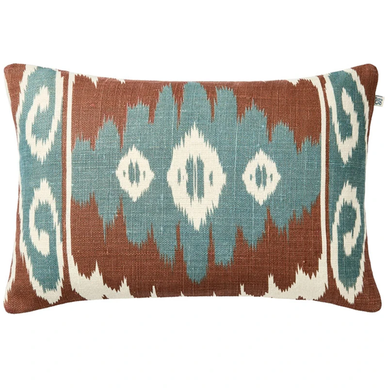 Laya Tyynynpäällinen 40x60 cm, Terracotta / Sky Blue