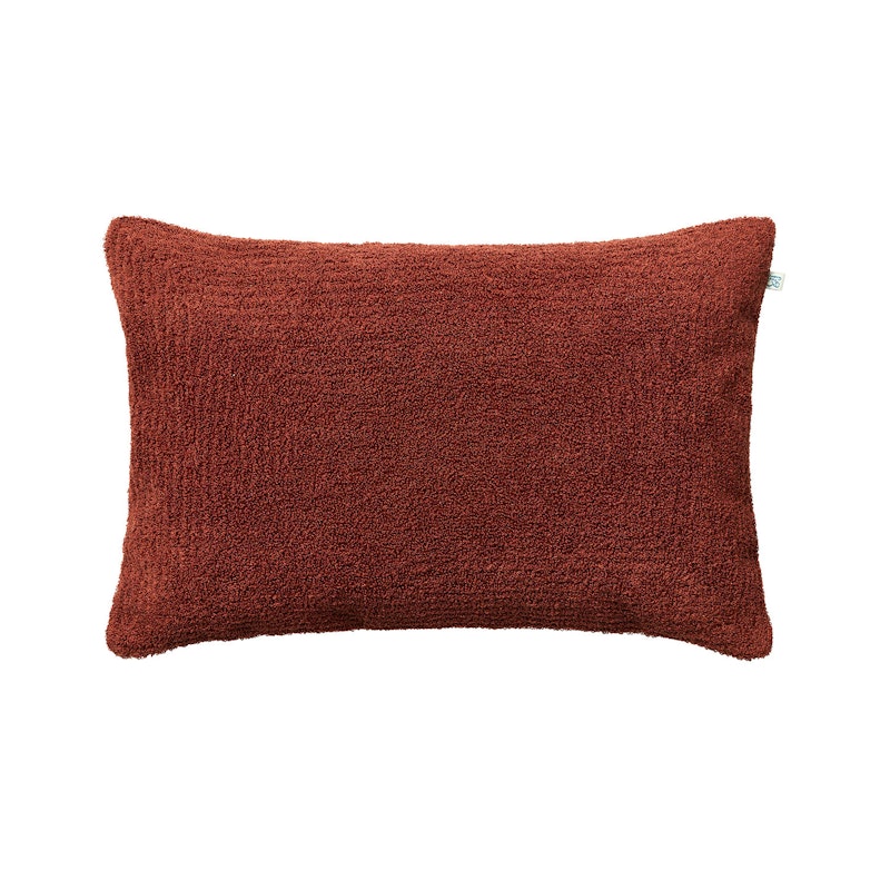 Mani Tyynynpäällinen Silmukkanukkakangas 40x60 cm, Terracotta