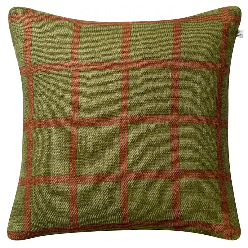 Mela Tyynynpäällinen 50x50 cm, Cactus Green / Terracotta