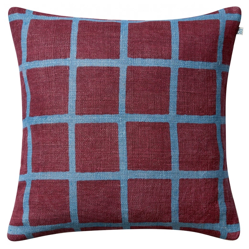 Mela Tyynynpäällinen 50x50 cm, Ruby / Dusty Blue