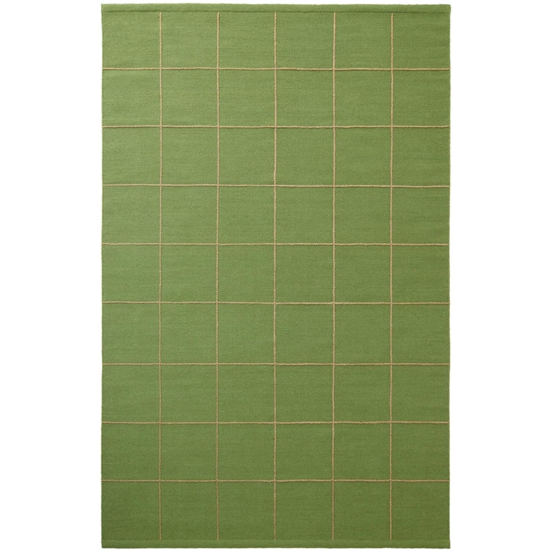 Milan Matto 180x270 cm, Beige / Cactus Green